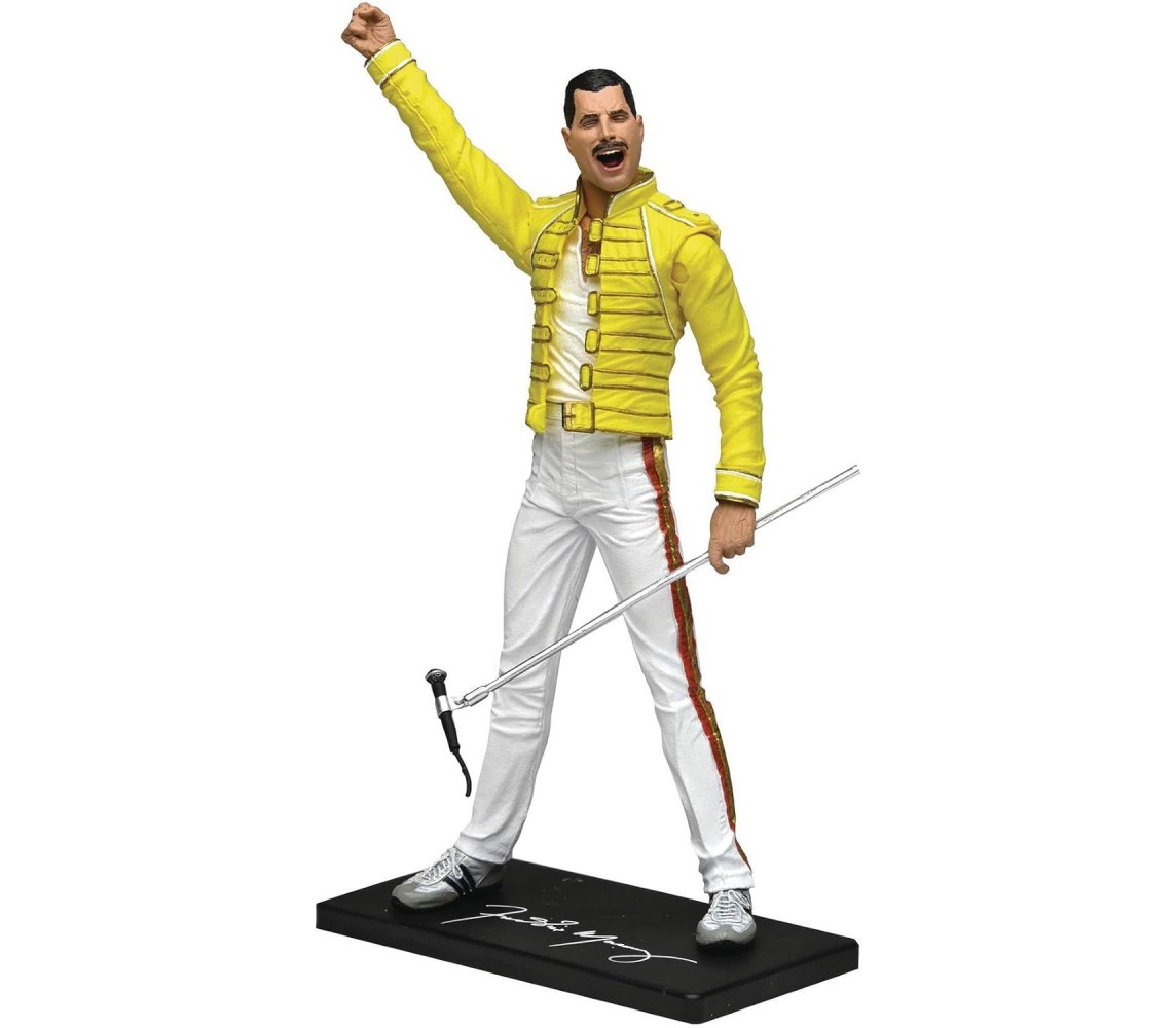 Action Figure FREDDIE MERCURY in Concert QUEEN 18cm Original Action Figure FREDDIE MERCURY in Concert QUEEN 18cm Original