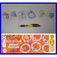 DISNEY LILO And STITCH Set 6 BANDS Braccialetti Moda Bimbo ORIGINALI COOL THINGS