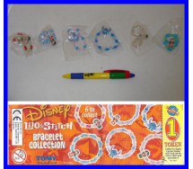 DISNEY LILO And STITCH Set 6 BANDS Braccialetti Moda Bimbo ORIGINALI COOL THINGS