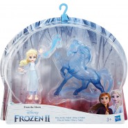 BOX 2 Figure ELSA e Cavallo NOKK da FROZEN Originale HASBRO E6857