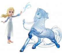 BOX 2 Figure ELSA e Cavallo NOKK da FROZEN Originale HASBRO E6857