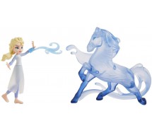 BOX 2 Figure ELSA e Cavallo NOKK da FROZEN Originale HASBRO E6857