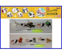 BANDAI Set 6 figure NINTENDOGS NINTENDO DOGS Swing Cleaner PART 4 Razze Canine Swing BANDAI Gashapon