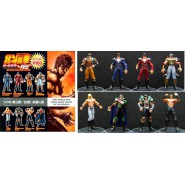 RARE SET 8 Figures KEN SHIRO Warrior PART 3 GASHAPON Collection BANDAI JAPAN