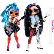 Box Special 2-Pack con 2 BAMBOLE 25cm PUNK GRRRL e ROCKER BOI Remix O.M.G. Fashion Doll ORIGINALE MGA OMG