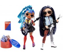 Box Special 2-Pack con 2 BAMBOLE 25cm PUNK GRRRL e ROCKER BOI Remix O.M.G. Fashion Doll ORIGINALE MGA OMG