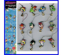 SET 12 Figure SUPERCHICCHE XMAS Laccetto Dangler POWERPUFF GIRLS Pendants RARE