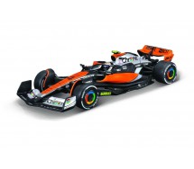 DieCast Model McLAREN MCL60 BRITISH GP 2023 Formula 1 Car Scale 1/43 15cm Driver LANDO NORRIS 4 Die Cast Bburago 38087