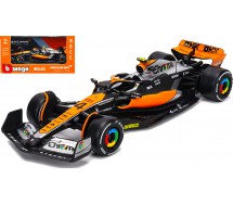DieCast Model McLAREN MCL60 BRITISH GP 2023 Formula 1 Car Scale 1/43 15cm Driver LANDO NORRIS 4 Die Cast Bburago 38087