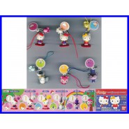 RARO Set 6 Figure HELLO KITTY FOREST DANGLERS Gashapon BANDAI JAPAN Laccetto NEW