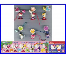 RARO Set 6 Figure HELLO KITTY FOREST DANGLERS Gashapon BANDAI JAPAN Laccetto NEW