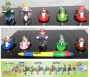 Rare SET 10 Figures with Vehicles SUPER MARIO KART PART 2 Gashapon Tomy JAPAN 2012 Luigi Toad Yoshi Peach