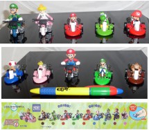 RARO SET 10 Modellini MARIO KART PART 2 Gashapon TOMY Japan Yoshi Luigi Peach