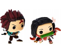 copy of Special BOX 2 Figure TANJIRO e NEZUKO 10cm da DEMON SLAYER Originale POP FUNKO