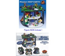 Kinder RARO DIORAMA Tedesco MISSION DEEP EARTH Dragon Design TALPE MISSIONE