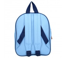 Backpack BLUEY Jump Into Fun Blue Light Blue 29x22x9cm Original School Sport