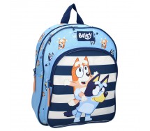 Zaino BLUEY Jump Into Fun Blu Azzurro 30x25x11cm Scuola Asilo Sport