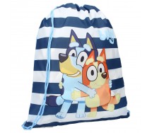 BLUEY e BINGO Jump Into Fun SACCA Borsa Gym Bag 44x36cm Ufficiale