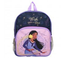 DISNEY WISH Upon a Star Asha 29x23x8cm Violet Black Original School Sport