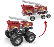 copy of Camion Mega TRASPORTATORE con 3 Livelli fino a 50 Modelli di Macchinine 42cm scala 1:64 ORIGINALE HOT WHEELS CKC09