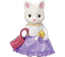 SYLVANIAN Figura GATTINA SETA SORELLA Maggiore Town Girls FAMILIES Epoch 6003