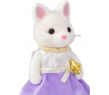 SYLVANIAN Figura GATTINA SETA SORELLA Maggiore Town Girls FAMILIES Epoch 6003