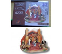 Kinder RARO DIORAMA Tedesco Set SIGNORE ANELLI Fortezza Tra Le Rocce LORD RINGS