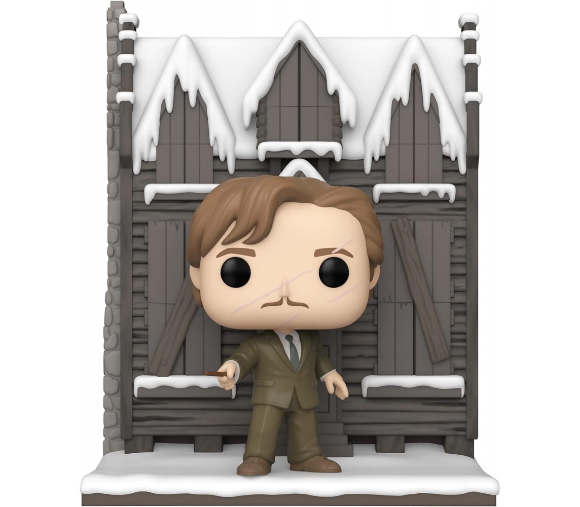 REMUS LUPIN Figure DELUXE with SHRIEKING SHACK Diorama POTTER FUNKO POP 156