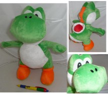 Peluche 30cm YOSHI VERDE Draghetto SUPER MARIO Bros Kart Land Wii