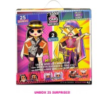 Bambola POP B.B. Serie DISCO REMIX O.M.G. Con MUSICA Fashion Doll ORIGINALE L.O.L. Surprise MGA LOL OMG