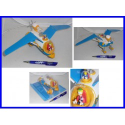 RARO Gadget Topolino AEREO ARCHIMEDE EDI Disney GYRO PLAYSET Rare Exclusive MINT