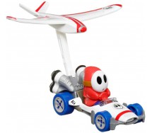 copy of BOX 3 Modelli MARIO KART GLIDER Paracadute BOWSER PEACH TANOOKI 1:64 Hot Wheels