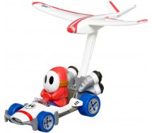 copy of BOX 3 Modelli MARIO KART GLIDER Paracadute BOWSER PEACH TANOOKI 1:64 Hot Wheels