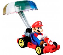 MARIO KART GLIDER Mario Pipe Frame Parachute 1:64 Hot Wheels HDB40