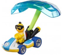 copy of BOX 3 Modelli MARIO KART GLIDER Paracadute BOWSER PEACH TANOOKI 1:64 Hot Wheels