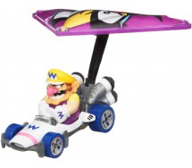 MARIO KART GLIDER Wario B-Dasher Wario Wing 1:64 Hot Wheels HDB42