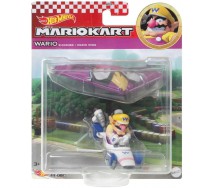 MARIO KART GLIDER Wario B-Dasher Wario Wing 1:64 Hot Wheels HDB42