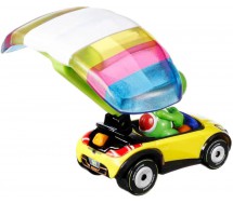 copy of Die Cast Modellino KART di RED YOSHI Rosso versione STANDARD da SUPER MARIO KART Scala 1:64 5cm Hot Wheels