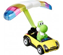 copy of BOX 3 Modelli MARIO KART GLIDER Paracadute BOWSER PEACH TANOOKI 1:64 Hot Wheels