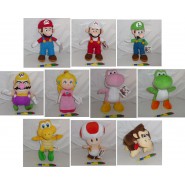 Plush SUPER MARIO 25cm CHOOSE YOUR CHARACTER Original NINTENDO Bros Kart Galaxy