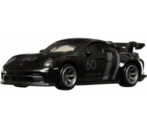 PORSCHE 911 GT3 NERA Rara Modello Auto 1/64 Hot Wheels SPEED MACHINES HKC45