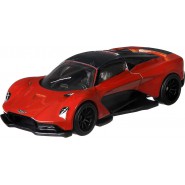 Die Cast Car Model ASTON MARTIN VALHALLA CONCEPT Rossa Scale 1:64 6cm HotWheels GRJ75