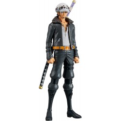 ONE PIECE Figura Statua 17cm TRAFALGAR LAW Film RED The Grandline Men VOL. 10 Originale BANPRESTO