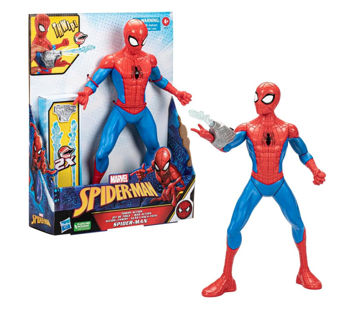 Figure SPIDER MAN Thwip Action  33cm MARVEL Original HASBRO F8115