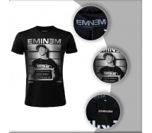 EMINEM Slim Shady Arrest T-Shirt Maglietta Nera Adulto Ufficiale ORIGINALE