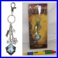 THE HOBBIT Bag Clip GALADRIEL Keyring NECA Lord Rings LOTR