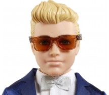BROKEN PACKAGE Doll KEN Blonde Short Hair Groom Doll Wearing Suit and Shoes with 5 Accessories GTF36 Mattel