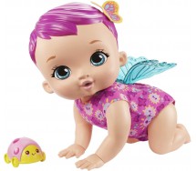 MY GARDEN BABY FARFALLA BOX ROTTO Bambola 30cm Suoni e Gattona GYP31