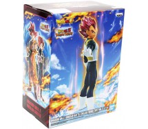 DRAGON BALL Figura 17cm VEGETA Super Saiyan God DOKKAN BATTLE 7th Anniversary Originale BANPRESTO
