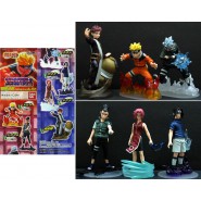 Rare SET 6 FIGURES NARUTO ULTIMATE PART 1 Gashapon BANDAI JAPAN